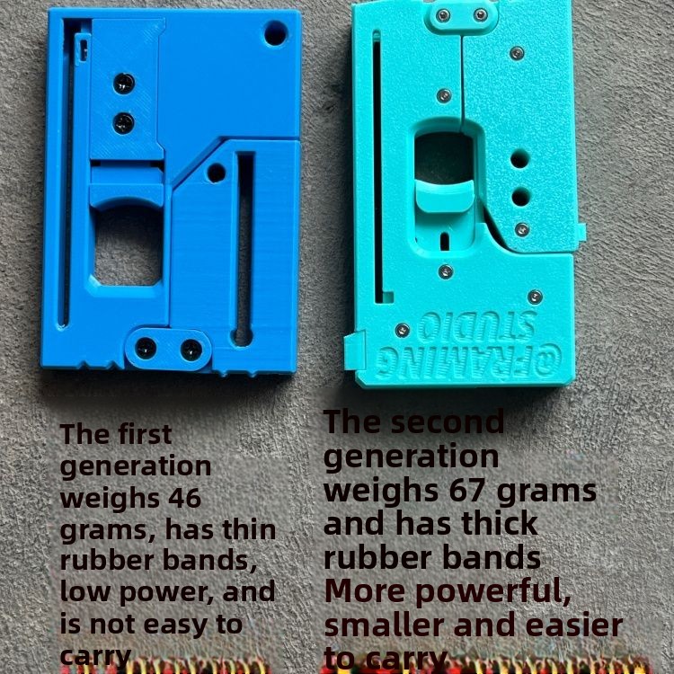 Outdoor Hunting Prints - Magic Pivot Cardboard Slingshot 3D Printed