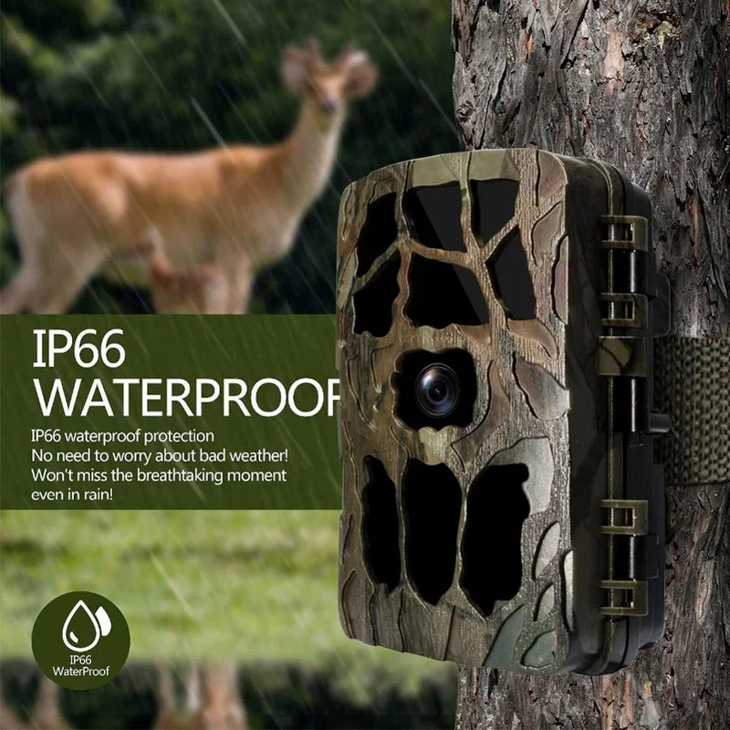 Trail Camera Infrared - H982 IP66 Waterproof 4K Outdoor infrared