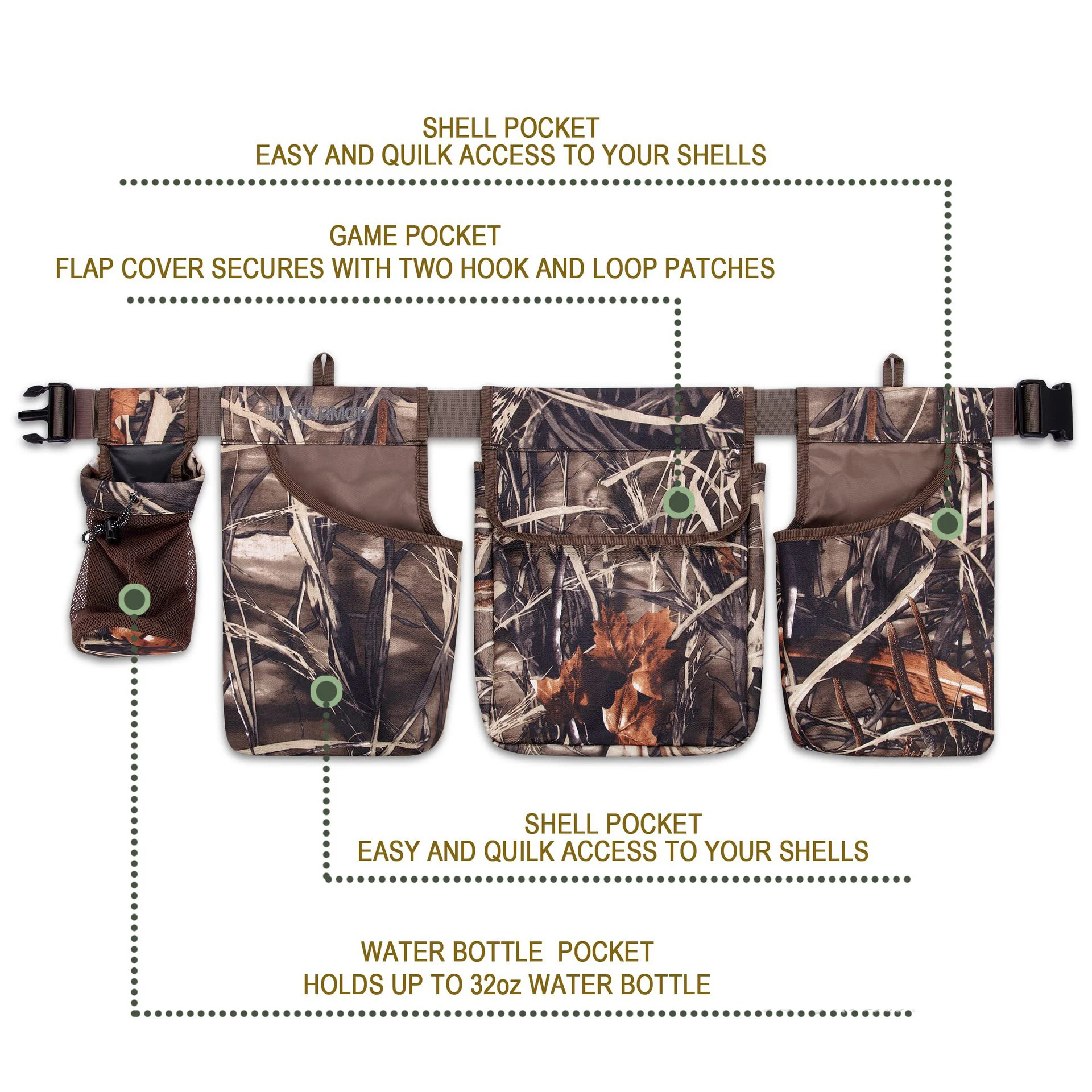 Outdoor Hunting Equipment - 4 in 1 Tactical Waist Bag