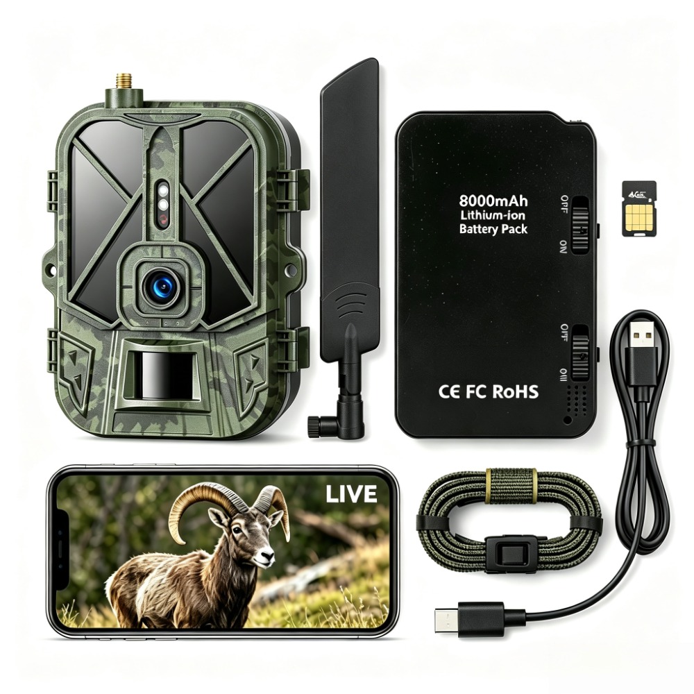 Outdoor 4G 120MP 4K Live Show  - Hunting And Outdoor Shows 评论和价格