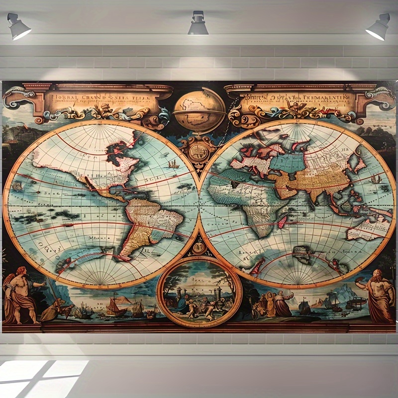 1 vintage nautical adventure b - Hunting Outdoor Background 评论和价格