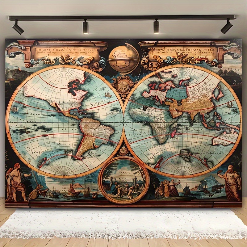 1 vintage nautical adventure b - Hunting Outdoor Background 评论和价格