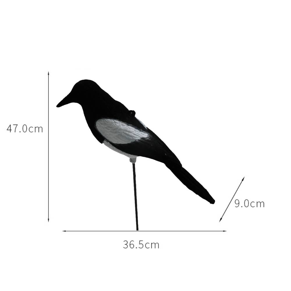 GUGULUZA Hunting Decoy Magpie  - Hunting Outdoor Decor 评论和价格
