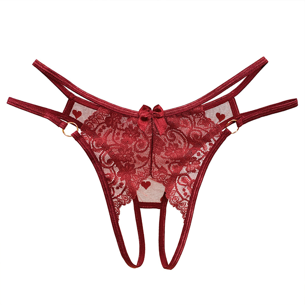 Women Open Crotch Thongs Hollo - Bow Stringer Tool 评论和价格