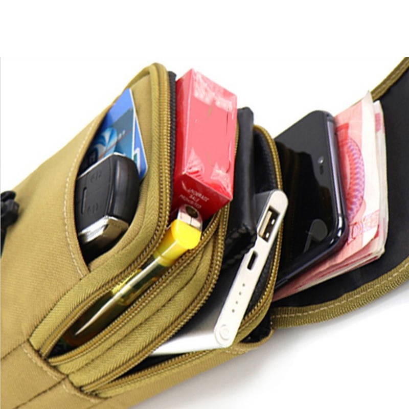 EDC Molle Bag Purse Double Lay - Outdoor Hunting Packs 评论和价格