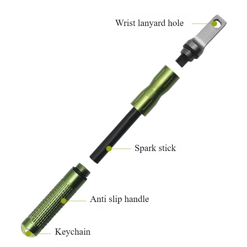 Portable Waterproof Flint Emer - Fire Starter Waterproof 评论和价格