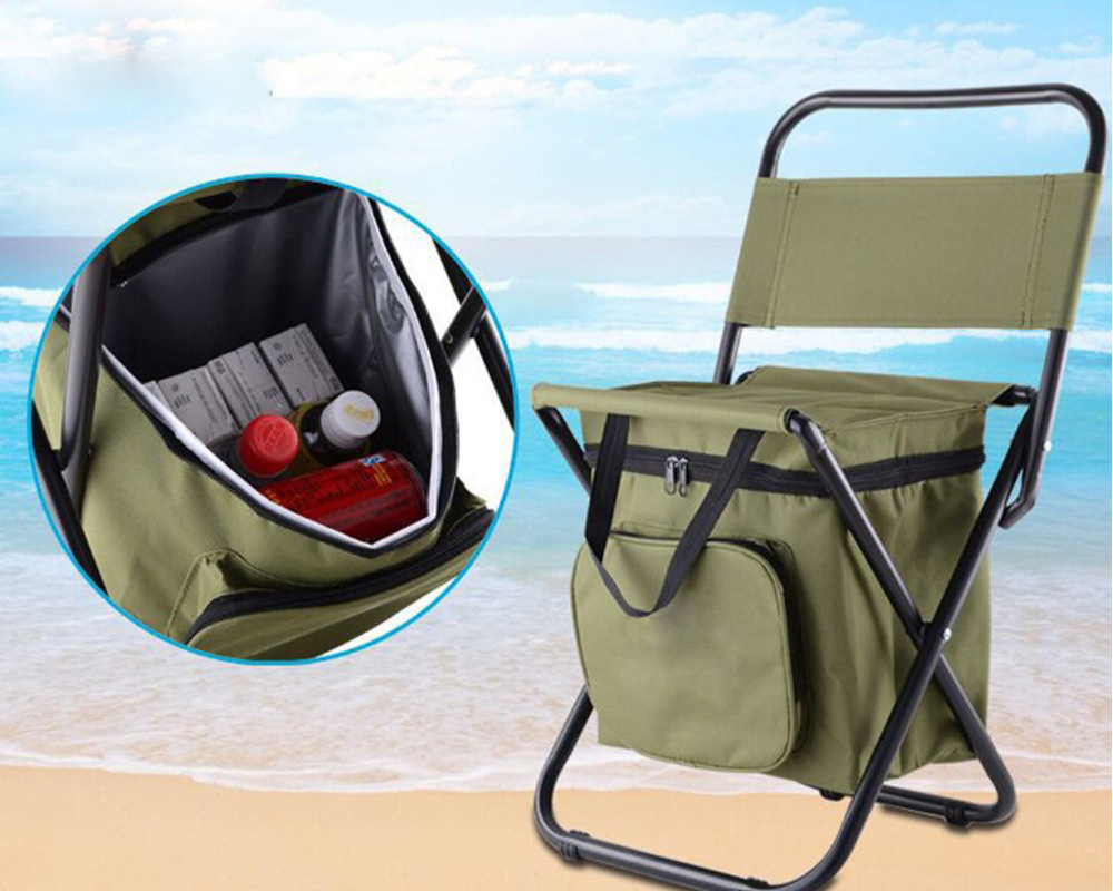 2 in 1 Folding Fishing Chair B - Hunting And Fishing Outdoor Chairs 评论和价格