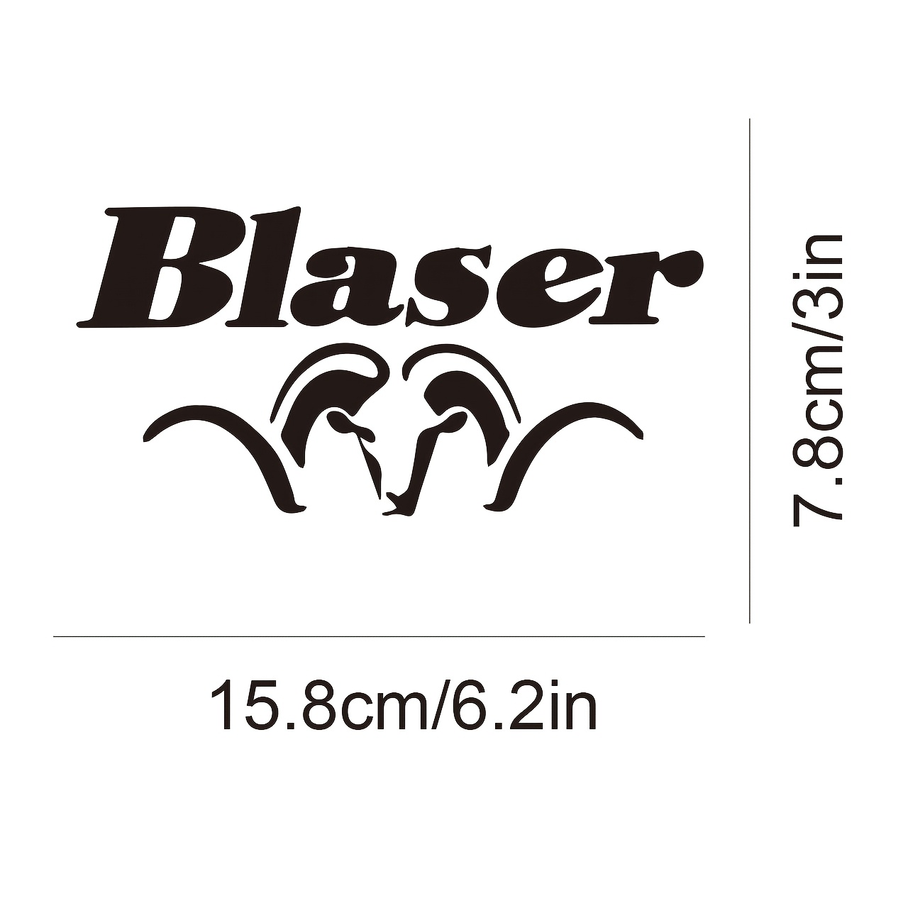 1PC Blaser Waterproof Vinyl St - Hunting Outdoor Decor 评论和价格