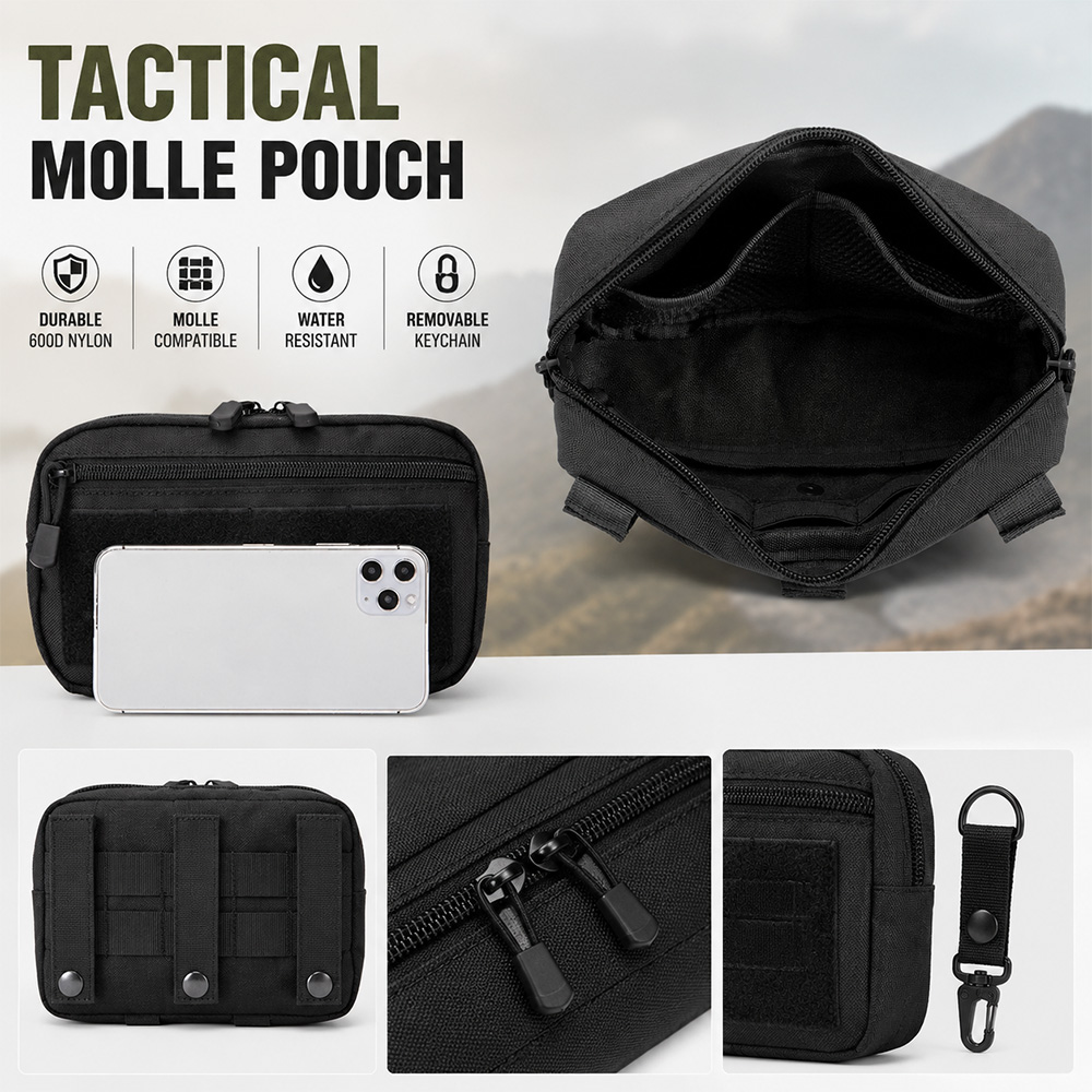 Tactical Molle EDC Pouch Outdo - Outdoor Hunting Packs 评论和价格
