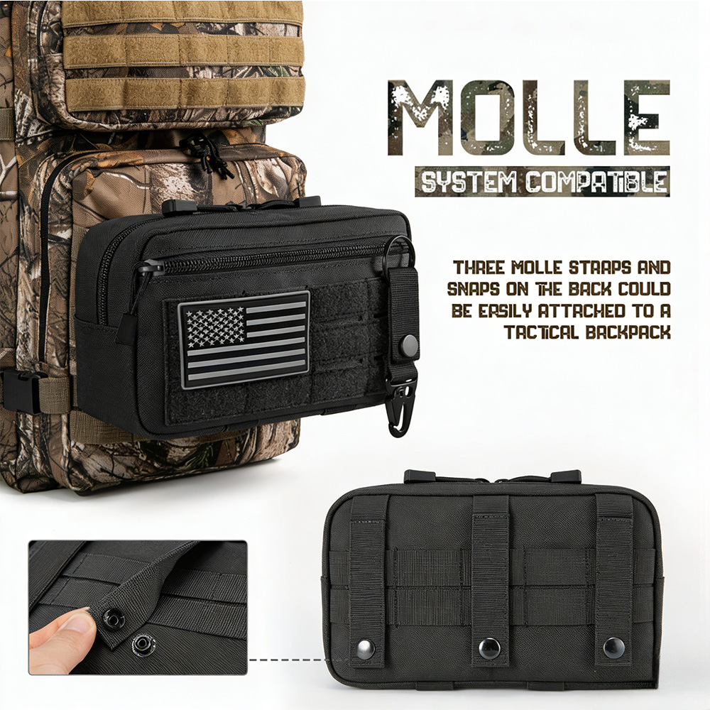 Tactical Molle EDC Pouch Outdo - Outdoor Hunting Packs 评论和价格