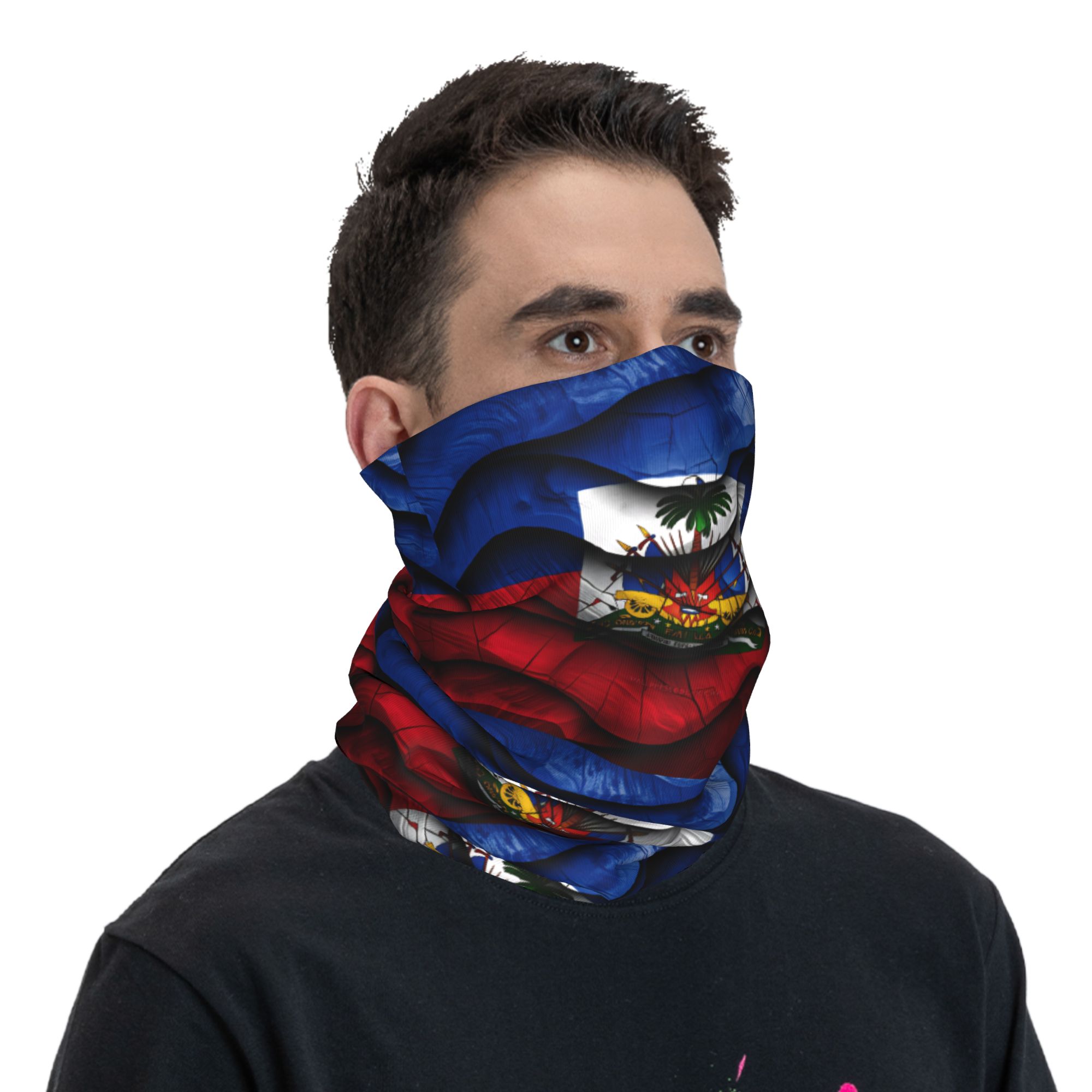 Haiti Flag Balaclava  Hunting  - Outdoor Hunting Prints 评论和价格