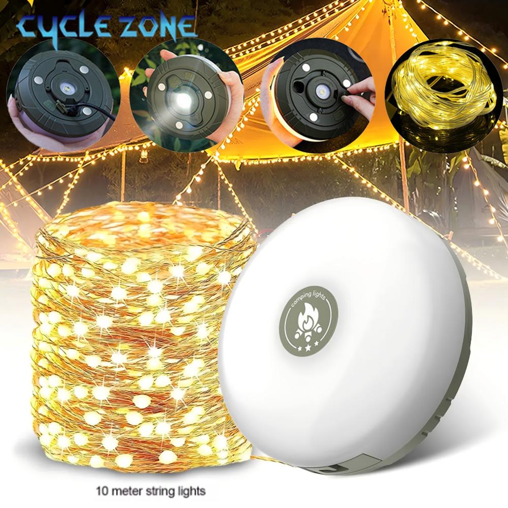 LED Camping Lamp with Reel Str - Hunting Outdoor Decor 评论和价格