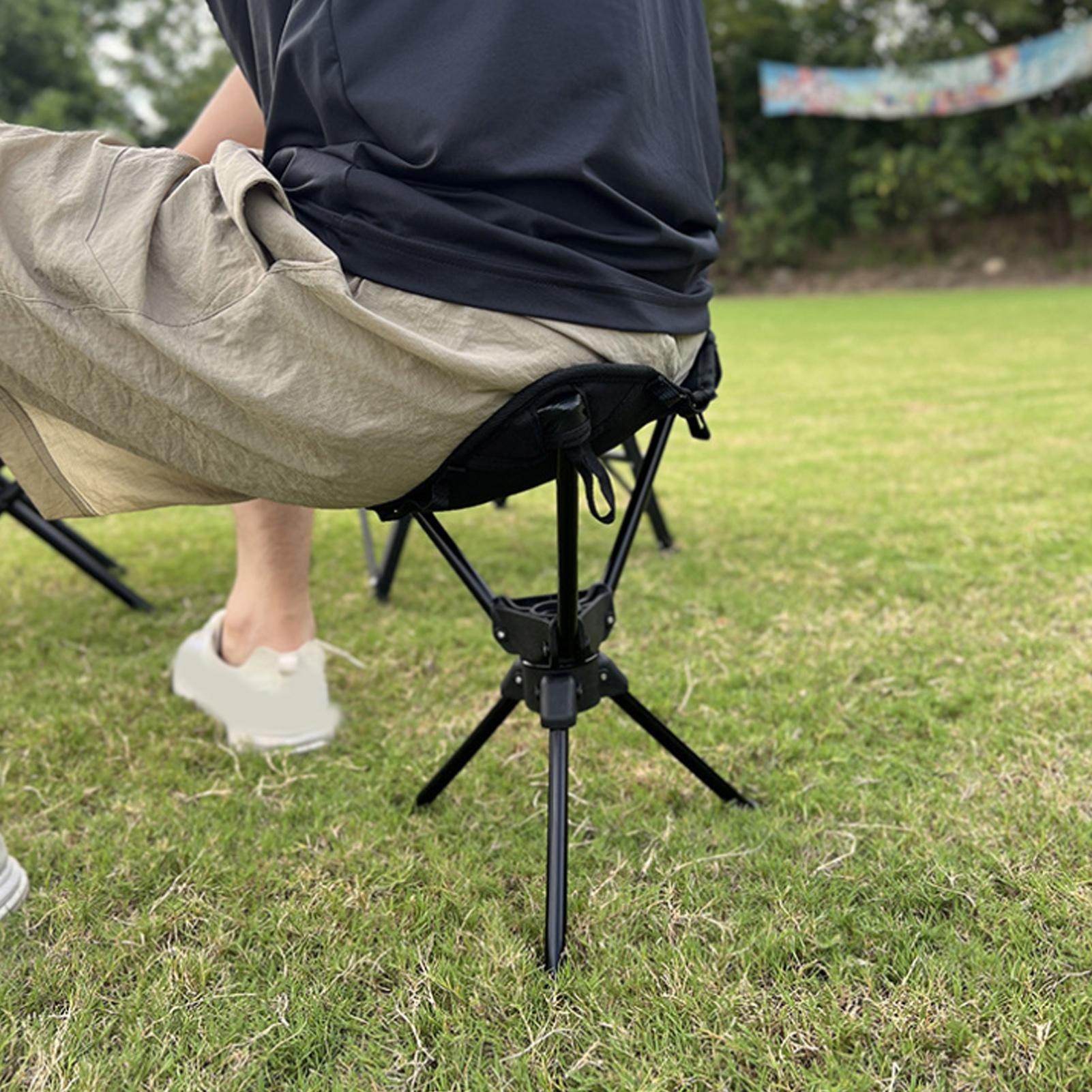 Portable Folding Swivel Campin - Hunting And Fishing Outdoor Chairs 评论和价格