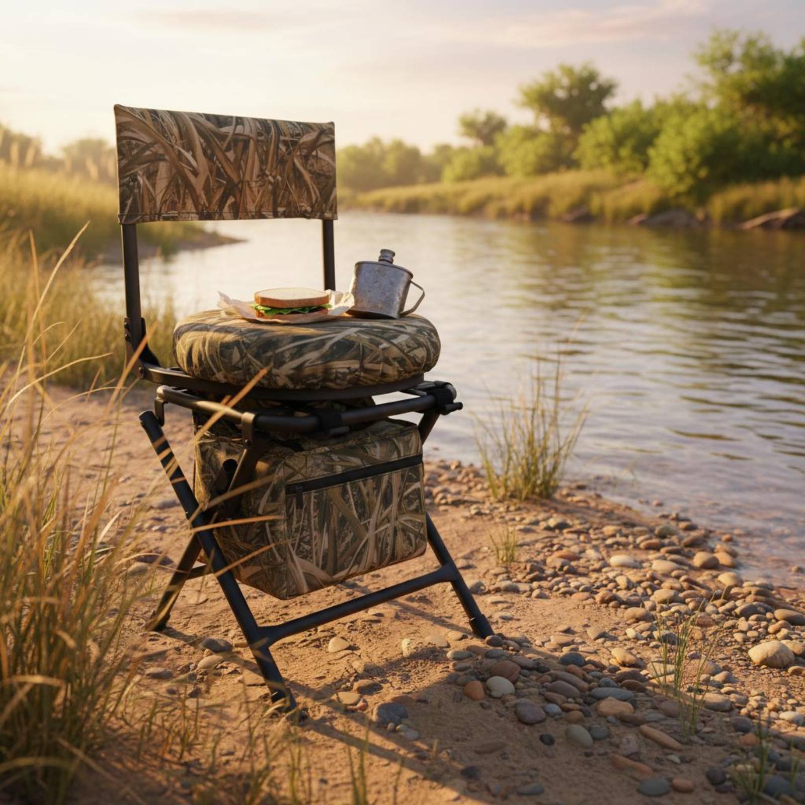 Fishing Chair Foldable Folding - Hunting And Fishing Outdoor Chairs 评论和价格