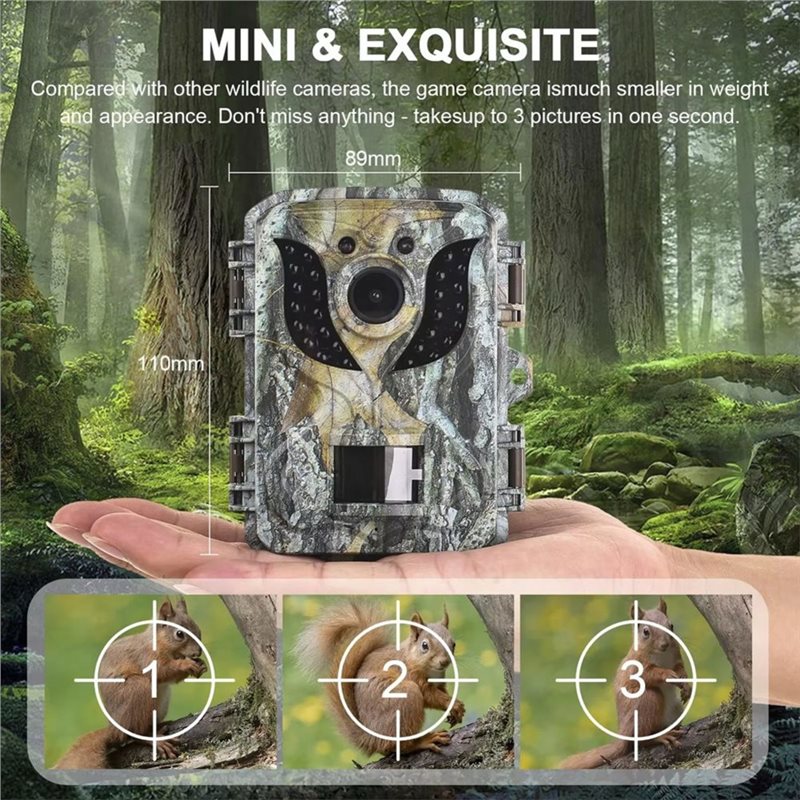 [NEW A09R!】 Motion Activated 1 - Trail Camera Infrared 评论和价格