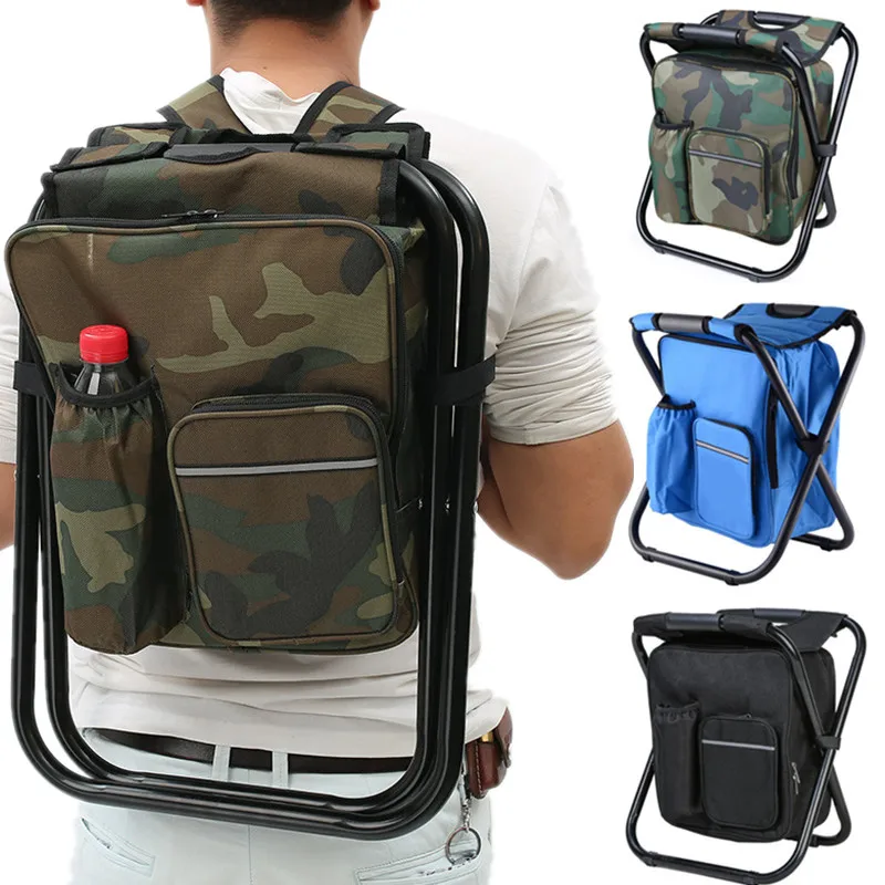 2 in 1 Folding Fishing Chair B - Hunting And Fishing Outdoor Chairs 评论和价格