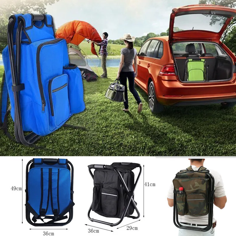 2 in 1 Folding Fishing Chair B - Hunting And Fishing Outdoor Chairs 评论和价格