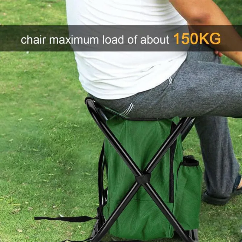 2 in 1 Folding Fishing Chair B - Hunting And Fishing Outdoor Chairs 评论和价格