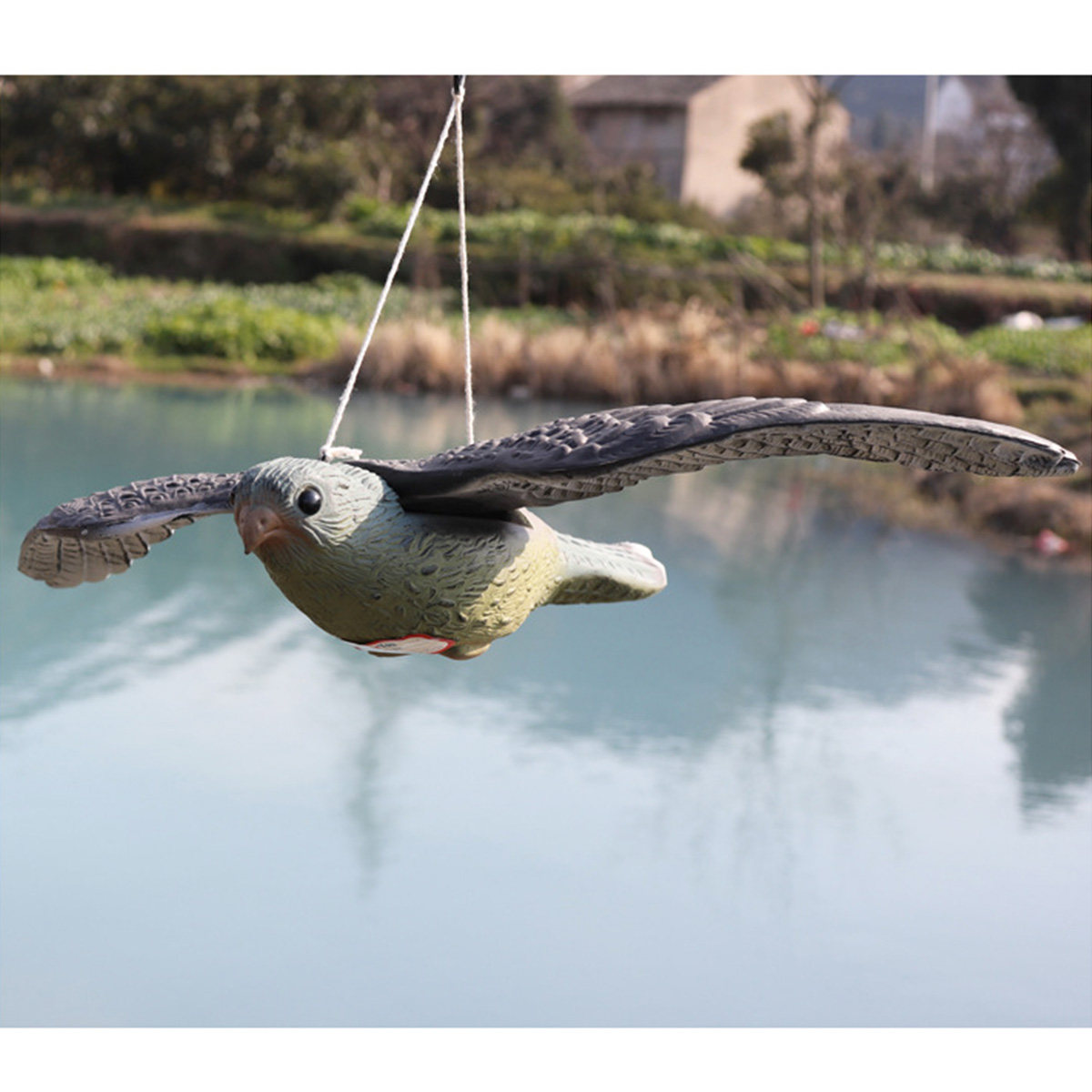 1Pcs Lifelike Plastic Bird Scu - Hunting Outdoor Decor 评论和价格