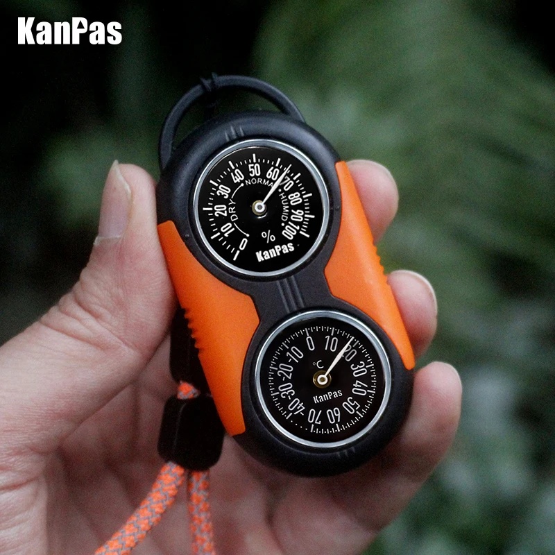 KANPAS Thermometer Compass Kit - Hunting Outdoor Thermometer 评论和价格