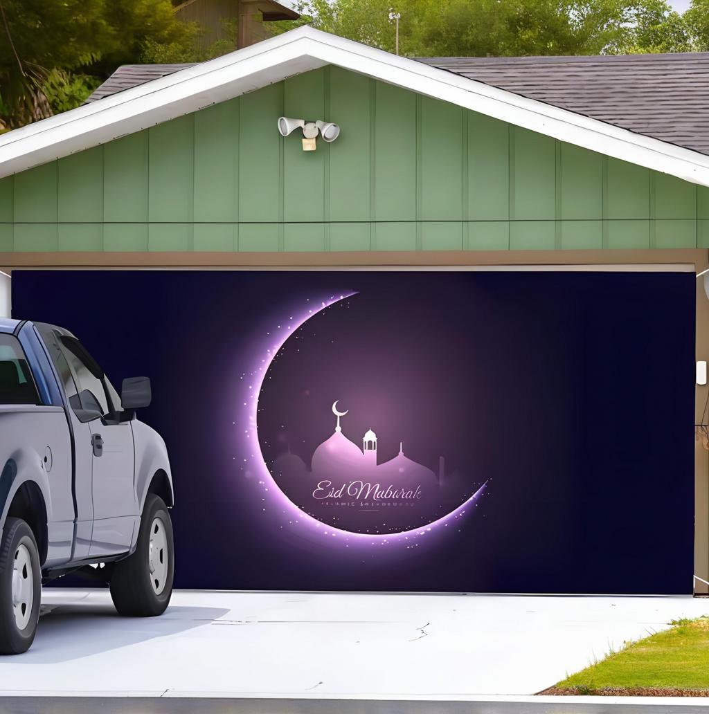 Lent Garage Door Panel Backgro - Hunting Outdoor Decor 评论和价格