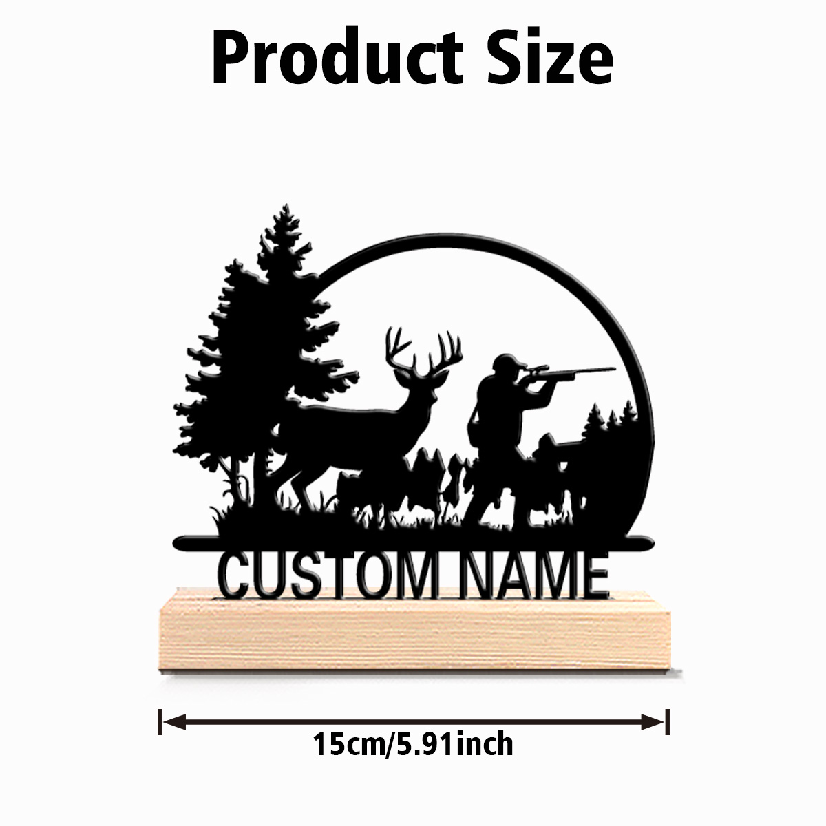 1pc Fashion ersonalized Custom - Hunting Outdoor Decor 评论和价格