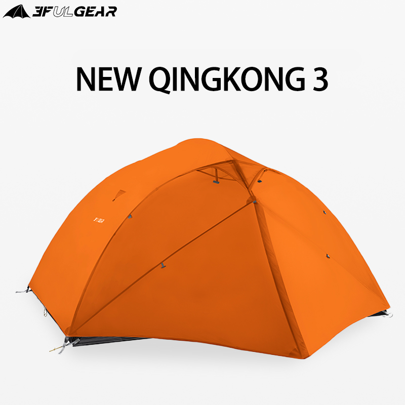 3F GEAR Qingkon 3 Person 4 Sea - Outdoor Hunting Tent 评论和价格