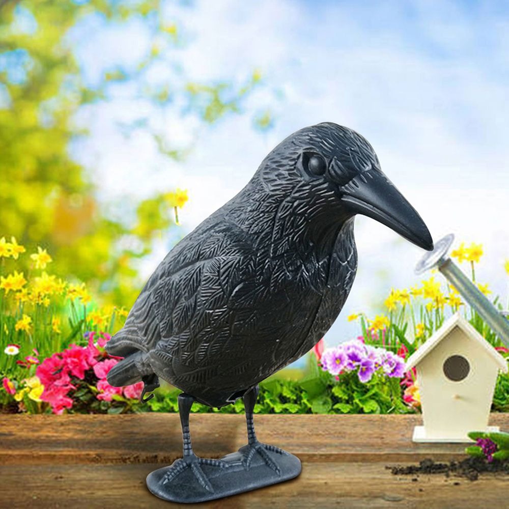 Outdoor Black Life Size Crow R - Hunting Outdoor Decor 评论和价格