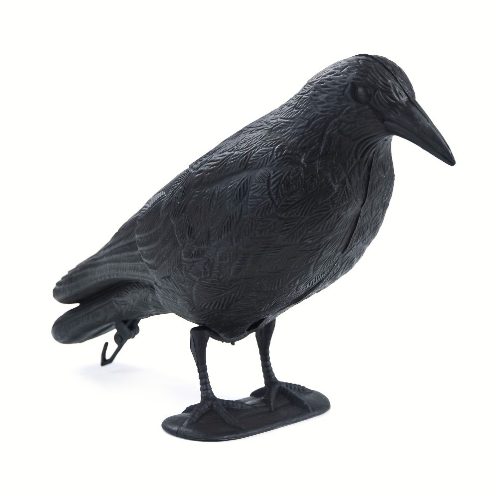 Outdoor Black Life Size Crow R - Hunting Outdoor Decor 评论和价格