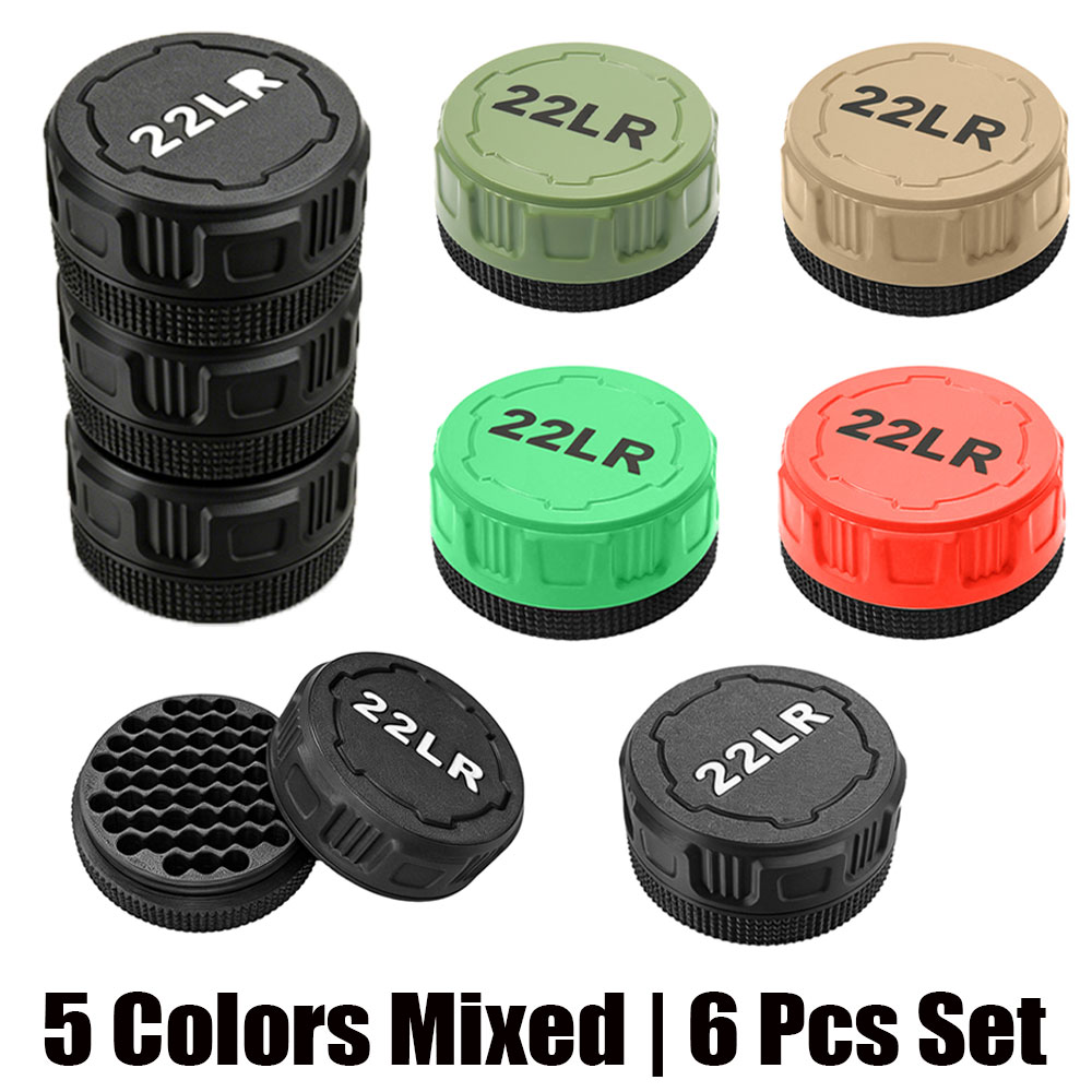 6Pcs Ammo Storage Box .22LR 55 - Hunting & Outdoor As 评论和价格