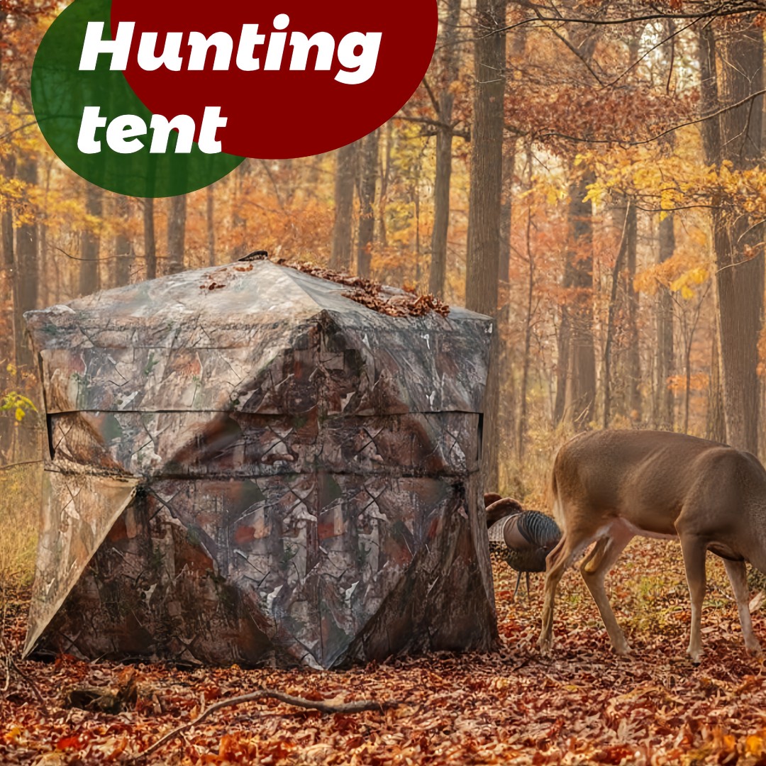 Camouflage Pop-Up Hunting Blin - Hunting & Outdoor As 评论和价格