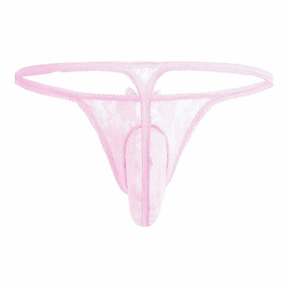 Men‘s Thong Sexy Panties Mesh  - Bow Stringer Tool 评论和价格