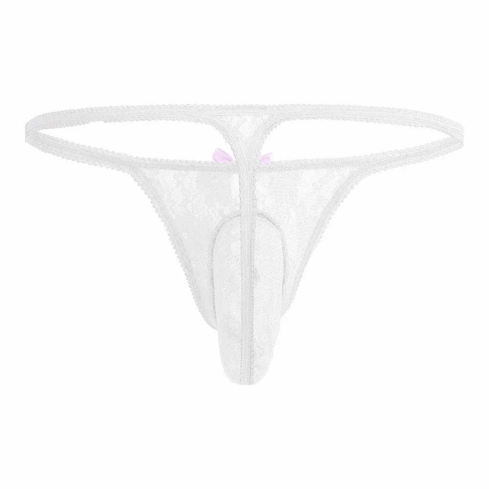 Men‘s Thong Sexy Panties Mesh  - Bow Stringer Tool 评论和价格