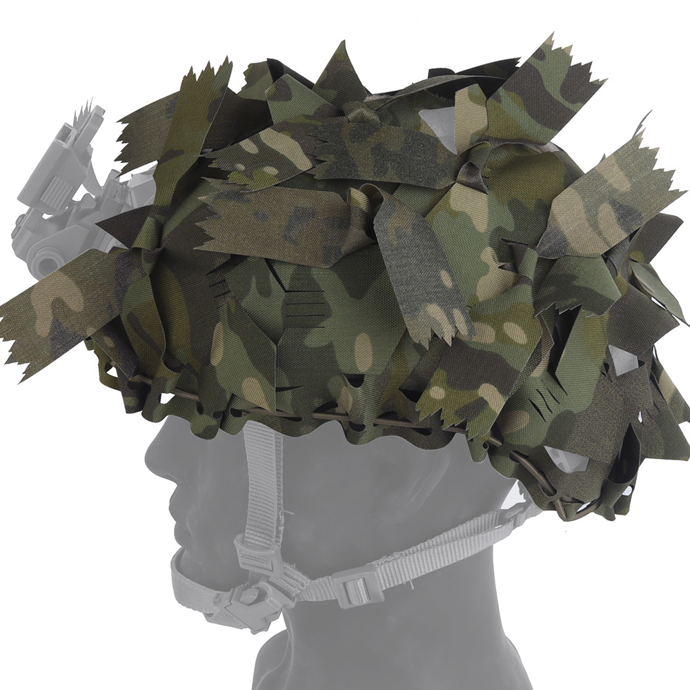 3D Camo Tactical Helmet Cover  - Outdoor Hunting Prints 评论和价格