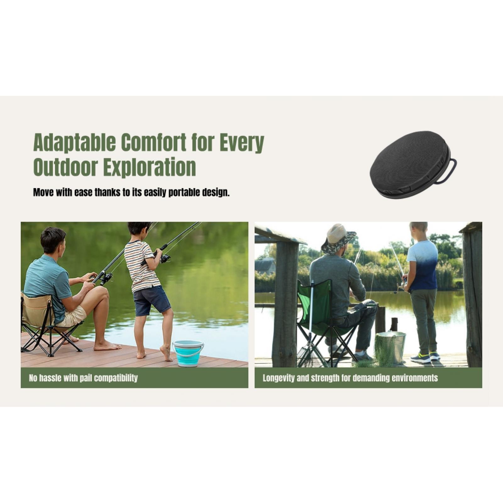 360 Swivel Bucket Seat Waterpr - Hunting And Fishing Outdoor Chairs 评论和价格