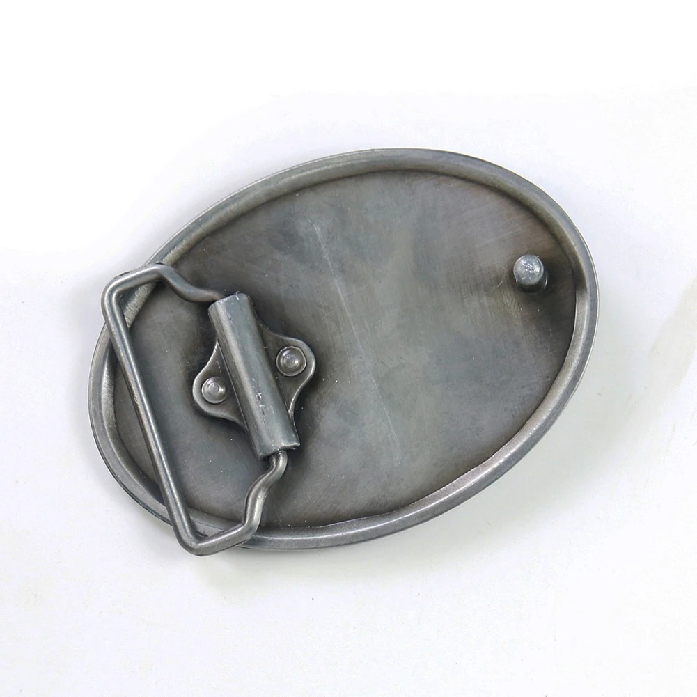 Black Ellipse Belt Buckle Stai - Hunting Outdoor Decor 评论和价格